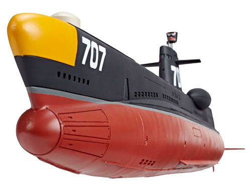 サブマリン707 1/144スケール 塗装済み完成モデル[海洋堂]《在庫