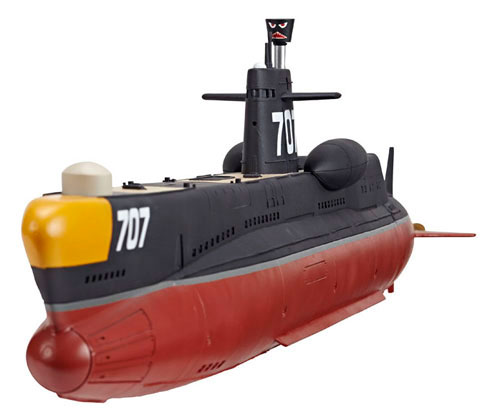 サブマリン707 1/144スケール 塗装済み完成モデル[海洋堂]《在庫