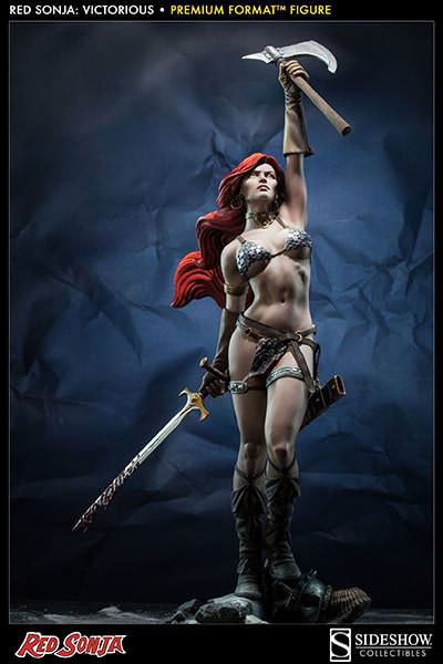 サイドショウ レッドソニア 1/4スケールプレミアムフィギュア サイドショウ レッドソニア 1/4スケールプレミアムフィギュア レッド