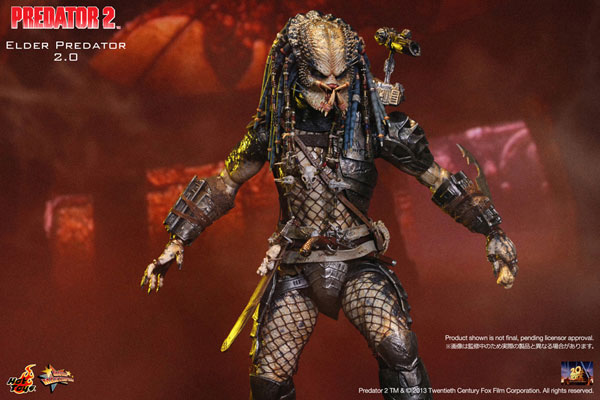 ホットトイズ ムービーマスターピース プレデター2 エルダープレデター 2.0版 ムービー・マスターピース プレデター2 1/6スケールフィギュア