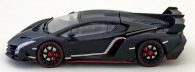 京商オリジナル 1/43 Lamborghini Veneno （マットブラック