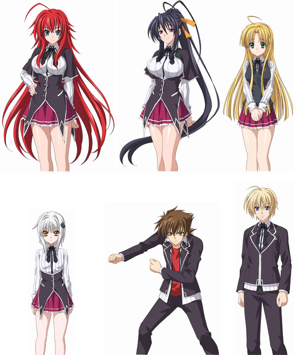 □3DSソフト　ハイスクールD×D 限定版 -- 角川ゲームス KADOKAWA Nintendo 3DS High School DxD Kadokawa Games Anime Battle