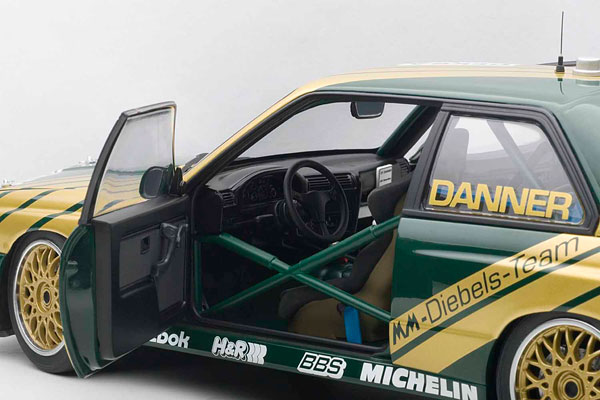 ダイキャストモデルカー 1/18 BMW M3 (E30) DTM 1991 #31 “DIEBELS ALT