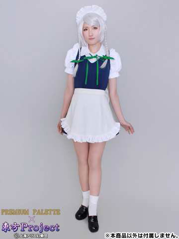 東方Project コスプレ衣装 十六夜咲夜 女性用 XS（再販）[アニマック