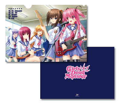 Angel Beats クリアファイルセットb 集合 ユイ 岩沢 関根 入江 Girls Dead Monster トイズ プランニング 在庫切れ