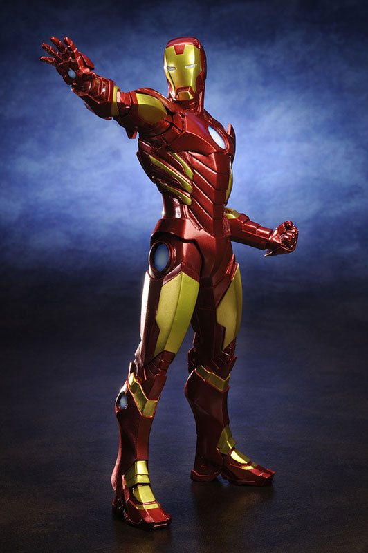 ARTFX+ アイアンマン MARVEL NOW! 【RED × GOLD】 1/10 PVC塗装済み簡易組立キット FIG-KAI-7647_01.jpg