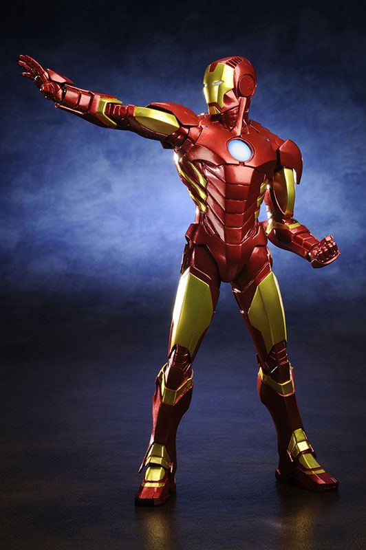 ARTFX+ アイアンマン MARVEL NOW! 【RED × GOLD】 1/10 PVC塗装済み簡易組立キット FIG-KAI-7647_03.jpg