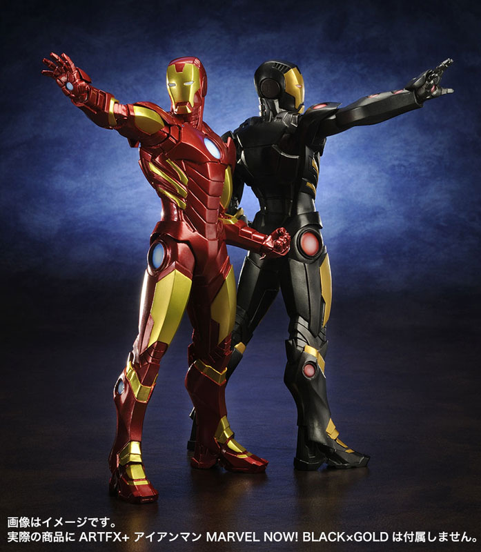 ARTFX+ アイアンマン MARVEL NOW! 【RED × GOLD】 1/10 PVC塗装済み簡易組立キット FIG-KAI-7647_05.jpg