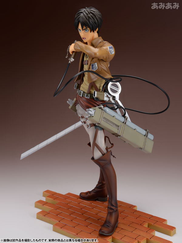 フィギュア　[ランクB] エレン・イェーガー 「進撃の巨人」 BRAVE-ACTシリーズ 1/8 塗装済み完成品 BRAVE-ACT 1/8 エレン・イェーガー – 株式会社千値練 ー