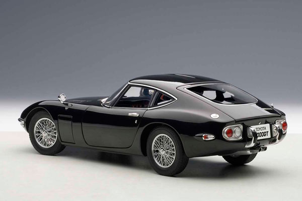 AUTOart TOYOTA 2000GT ワイヤースポークホイール ブラック AUTOart TOYOTA 2000GT ワイヤースポークホイール ブラック