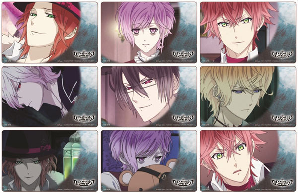 AmiAmi [Character & Hobby Shop] | DIABOLIK LOVERS Sticker 12Pack BOX (w ...