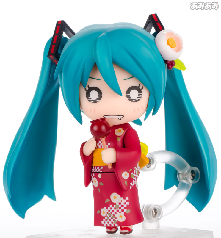 中古】(本体A/箱B)ねんどろいど 初音ミク 浴衣Ver. 夏椿 （海外