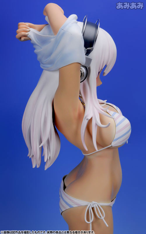 すーぱーそに子 日焼けVer. ボーダービキニ 1/2 ポリレジン完成品
