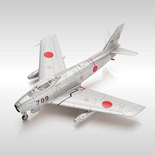 第一ネット 自衛隊モデルコレクション 全国 F-86F（雑誌 17号 組立済みダイキャストモデル