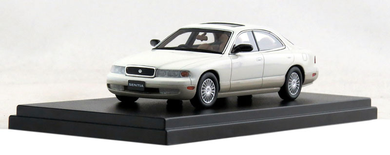 ハイストーリー 1/43 マツダ センティア エクスクルーシブ　シグナスホワイト 絶版品】ハイストーリー 1/43 マツダ センティア