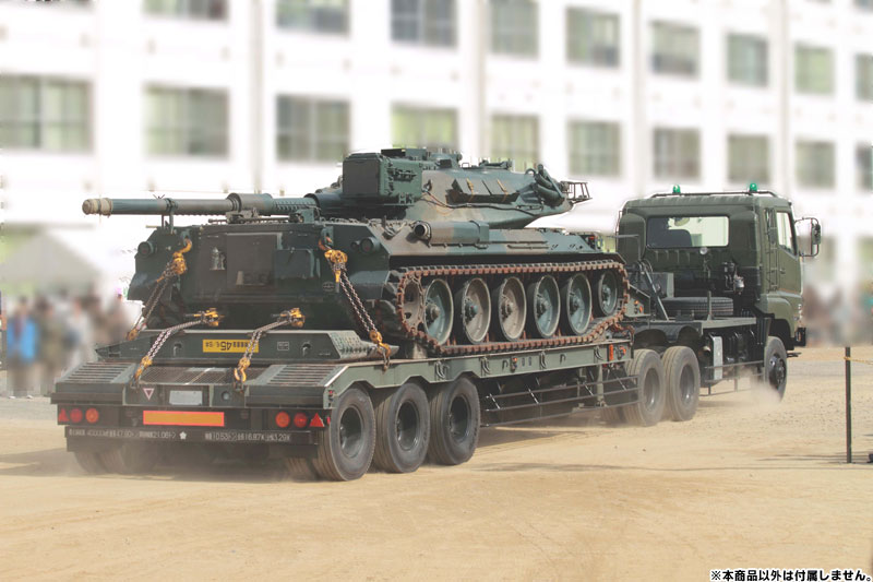 アオシマ 1⁄72 陸上自衛隊 10式戦車＆特大セミ アオシマ 1/72 10