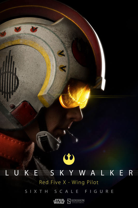 最新作 サイドショウ 1/6 Skywalker Wars Pilot ルーク Xウイング