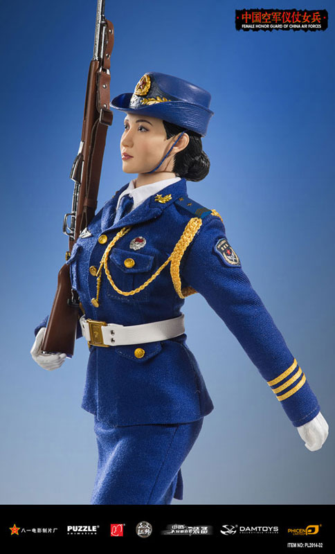 1/6スケール アクションフィギュア 中国人民解放軍空軍 女性儀仗兵(PL2014-32)[ファイセン・リミテッド]《在庫切れ》