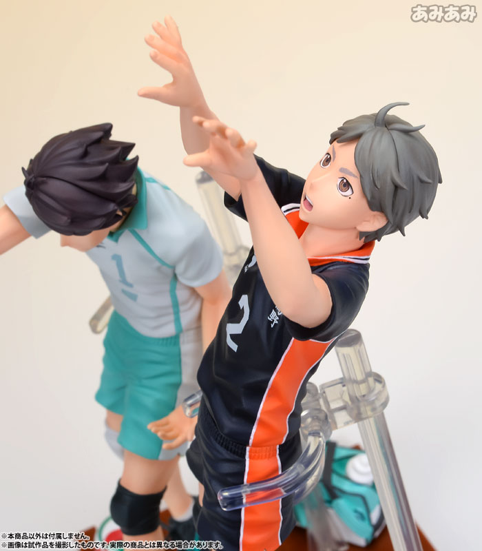 菅原孝支　及川徹　ハイキュー!! プレイヤーズシリーズ 1/8 フィギュア FIG]ハイキュー!! プレイヤーズシリーズ 菅原孝支(すがわらこう