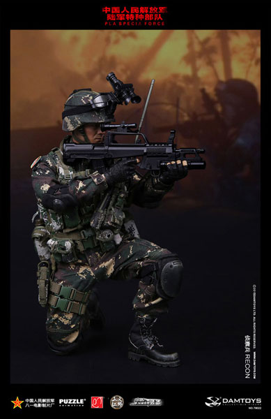 1/6スケールアクションフィギュア 中国人民解放軍 陸軍特殊部隊 1/6スケールアクションフィギュア 中国人民解放軍 陸軍特殊部隊