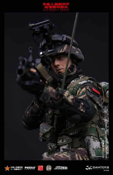 1/6スケールアクションフィギュア 中国人民解放軍 陸軍特殊部隊 偵察兵