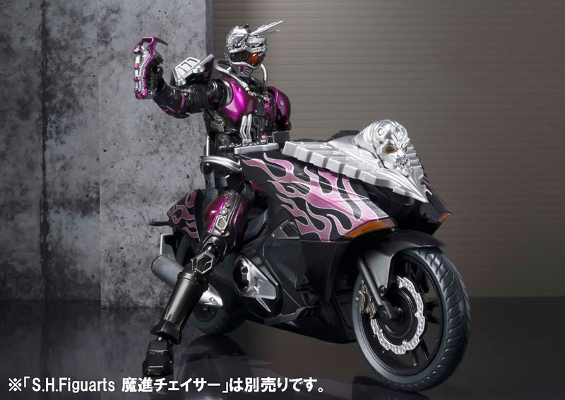 中古】(本体B+/箱B)S.H.フィギュアーツ ライドチェイサー『仮面