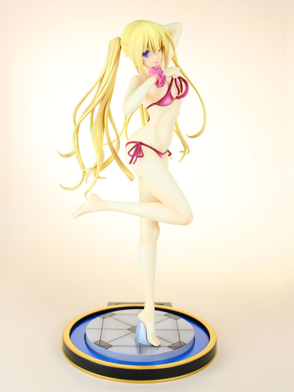 PLUM トリニティセブン リーゼロッテ=シャルロック 水着Ver. 未開封 中古】(本体A/箱B)トリニティセブン リーゼロッテ=シャルロック-水着