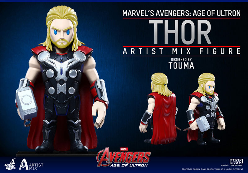 ホットトイズアーティストミックスアベンジャーズマイティソー