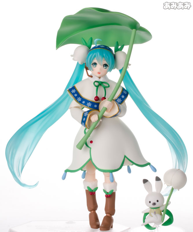 中古】(本体A/箱B)figma 雪ミク Snow Bell ver.(ワンダー