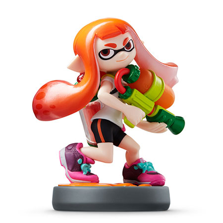 任天堂 - スプラトゥーン3amiiboトリプルセット ガールオレンジ4点