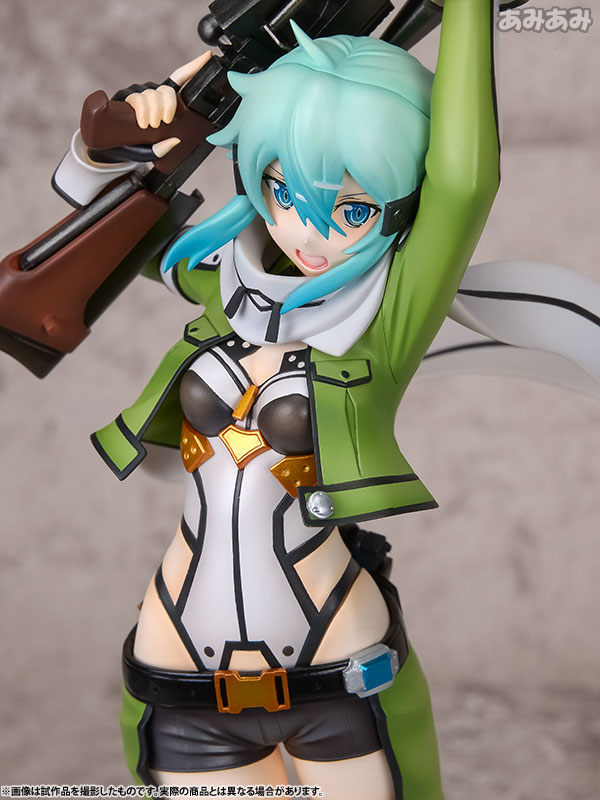 Sao フィギュア 回天堂 シノン 再販 シノン ソードアート・オンラインII 1 7完成品 フィギュア 回天堂の通販 by メディアワールド