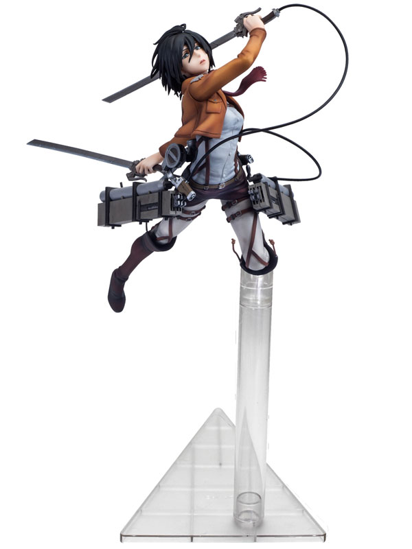 Hdge technical statue No.5 進撃の巨人 ミカサ 訓練兵団Ver. 完成品