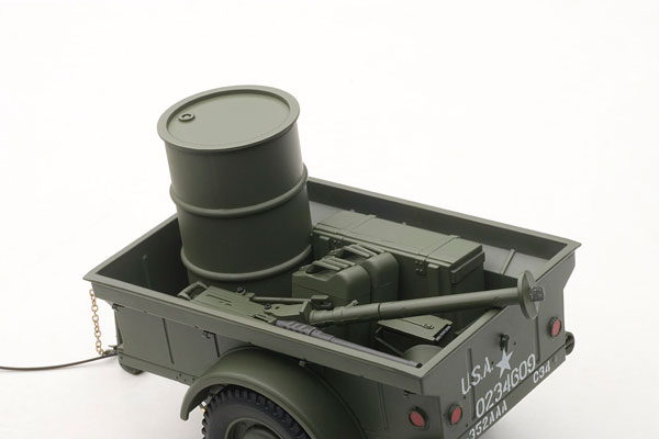 値下げオートアートWillys Jeep 1/18 ジープミニカートレーラー オートアート1/18 ジープ ウィリス (アーミーグリーン