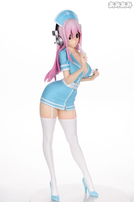 すーぱーそに子 フィギュア 2種セット ナース Amazon | NITRO SUPER SONIC「すーぱーそに子 -ナースver.-」 (1