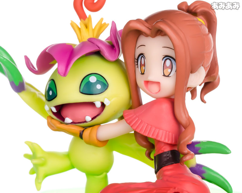 △デジモン　GEMシリーズ　太刀川ミミ＆パルモン　フィギュア　輸送箱 G.E.M.シリーズ デジモンアドベンチャー 太刀川ミミ＆パルモン