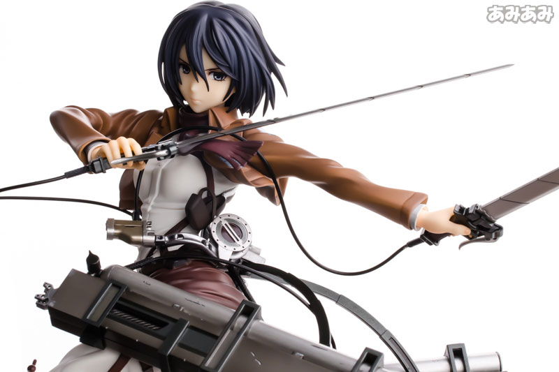 [美品/未開封]進撃の巨人　ミカサ.アッカーマン1／8スケール Amazon.co.jp: 進撃の巨人 ミカサ・アッカーマン 1/8スケール PVC製