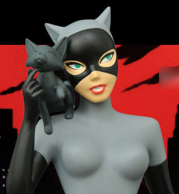 ★バットマン＆キャットウーマン アニメイテッド ミニバスト フィギュア【国内限定50体】