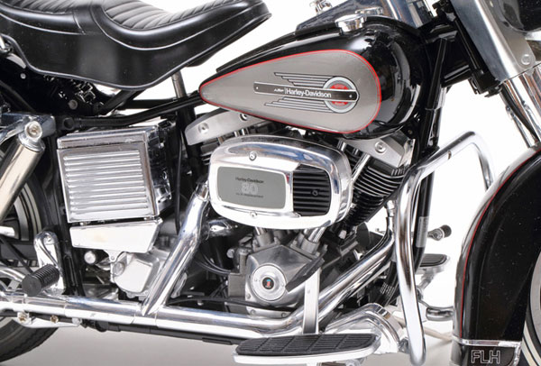 1/6 オートバイシリーズ No.37 ハーレーダビッドソン FLH