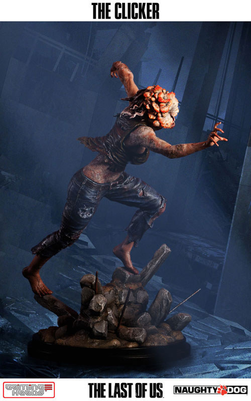 ラストオブアス/ クリッカー 1/4 スタチュー[ゲーミング・ヘッズ
