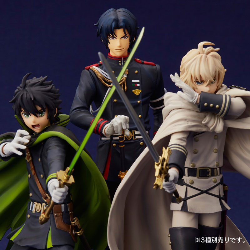 mensHdge technical statue No.21 終わりのセラフ 百夜優一郎 完成品
