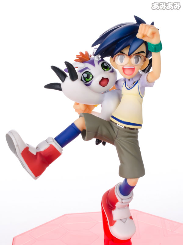 G.E.M.シリーズ デジモンアドベンチャー 城戸丈＆ゴマモン 完成