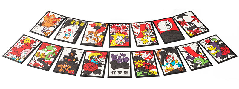 PSA10 マリオ花札 4月 10月 8連番セット mario hanafuda