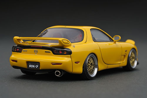 1/43 Mazda RX-7 (FD3S) Type RS Yellow ※BBS LM Type Wheel
