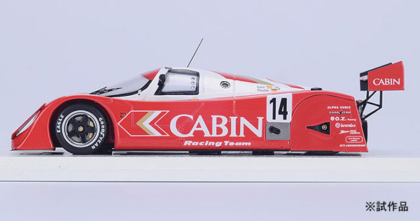 1/43 Porsche 962C Gti-RLR #14 WSPC 1990 Suzuka “CABIN” M. Roiter