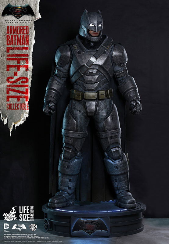 ホットトイズ アーマードバットマン バトルダメージ BvS 1/6 トイサピ限定 ホットトイズ アーマードバットマン バトルダメージ BvS 1/6