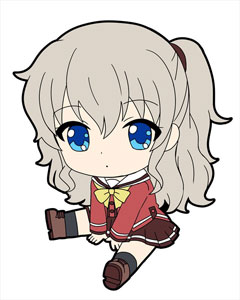 Charlotte シャーロット ぺたん娘 ラバーストラップ ラバスト 友利奈緒 Charlotte シャーロット ぺたん娘 ラバーストラップ ラバスト