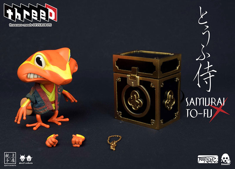 threeD Samurai TO-FU(とうふ侍) 1/6 可動フィギュア[スリー threeD Samurai TO-FU(とうふ侍) 1/6 可動フィギュア[スリー