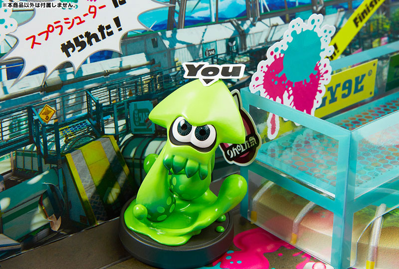 スプラトゥーンamiibo & モズク農園ジオラマキット Amazon | amiiboジオラマキット スプラトゥーン【モズク農園