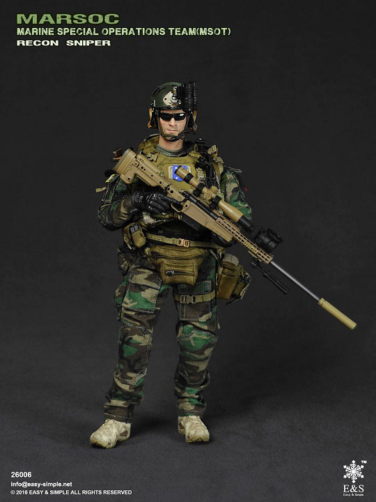 AmiAmi [Character & Hobby Shop] | 1/6 US Marine Special Operations Team ...