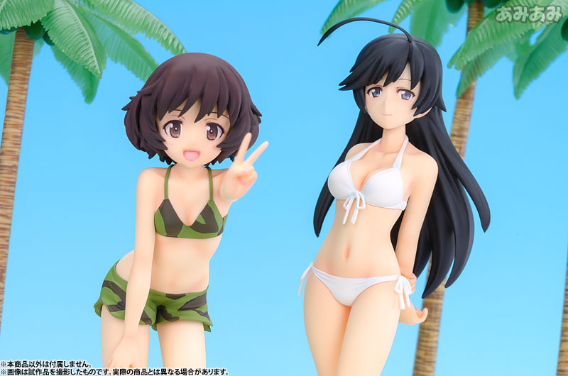 ウェーブ うらやましく 秋山優花里 1/10 BEACH QUEENS ガールズ&パンツァーフィギュア